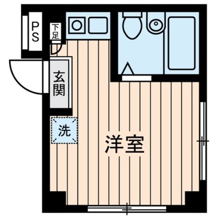 アムス堀ノ内 B棟の物件間取画像